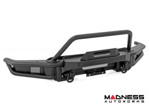 Ford F-150 Front Bumper - Tubular - Rough Country - (2021 -2023) - w/ Winch Plate